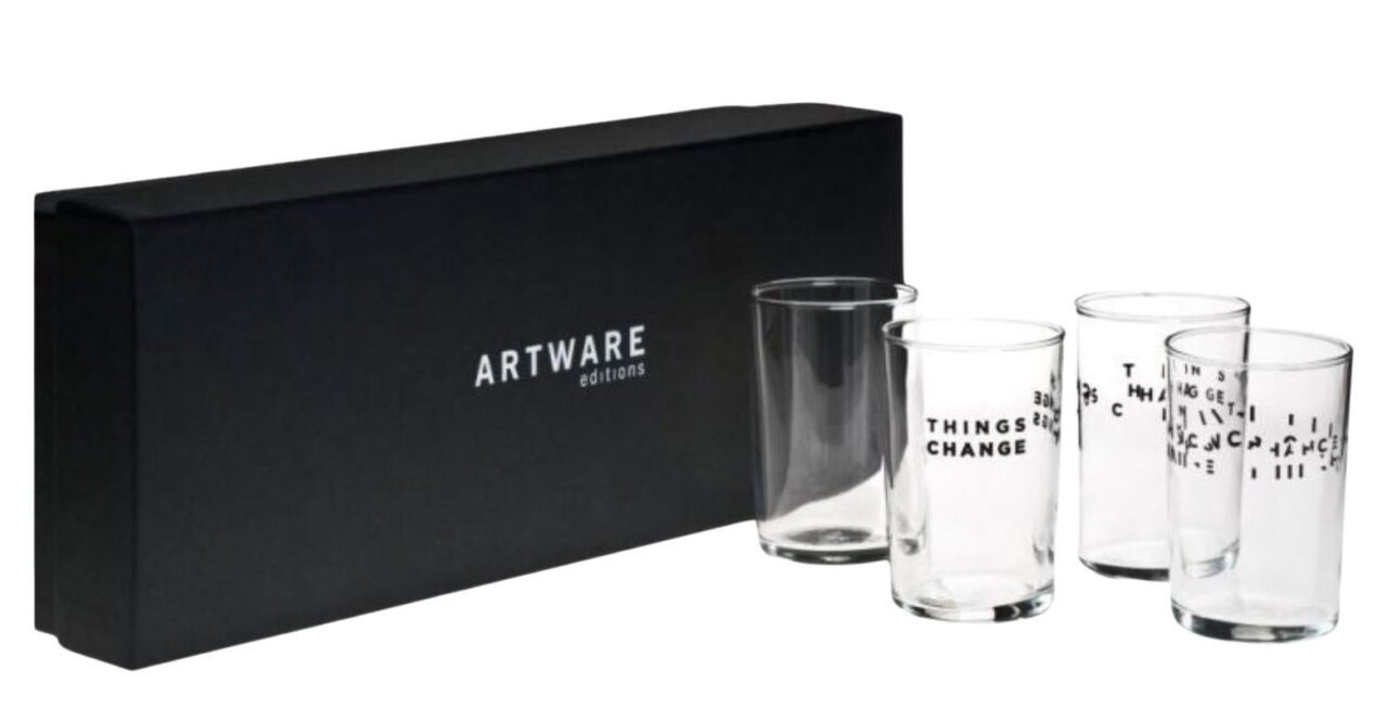 Set de vasos "Broken Juice Glass" de Roy McMakin