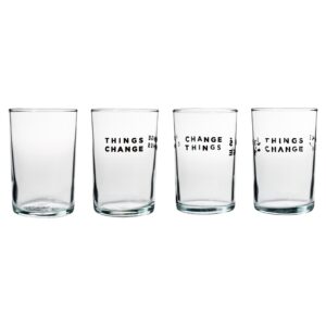 Set de vasos "Broken Juice Glass" de Roy McMakin